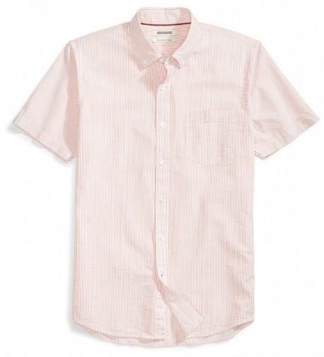 Goodthreads Slim Fit Short Sleeve Seersucker Shirt