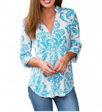 Tengo Casual V Neck Sleeve SkyBlue