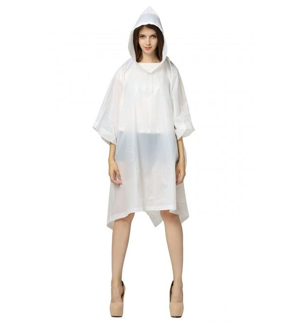 DIDK Ladies Poncho Tasteless White