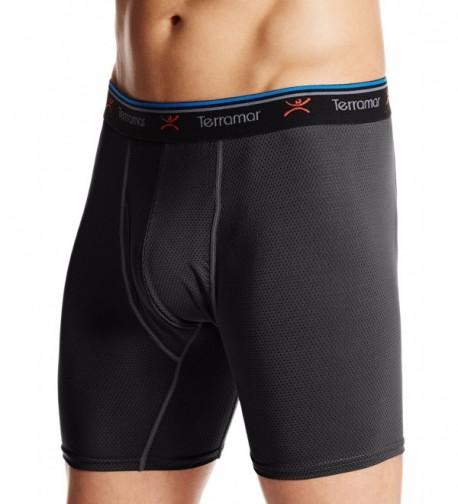 Terramar Boxer Brief Black 2X Large