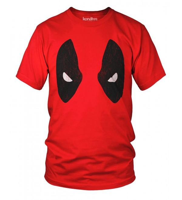 KonaTees Deadpool Vintage Distressed T Shirt