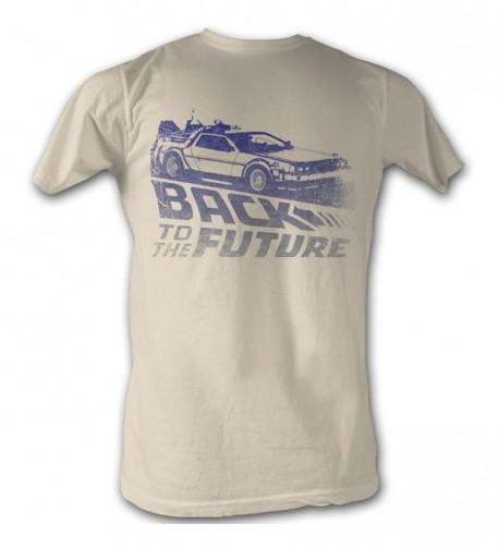 Back Future T Shirt Natural White