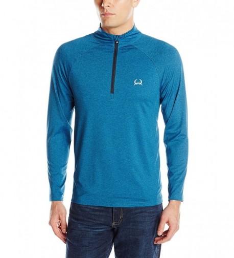 Cinch Mens Pullover Blue XX Large