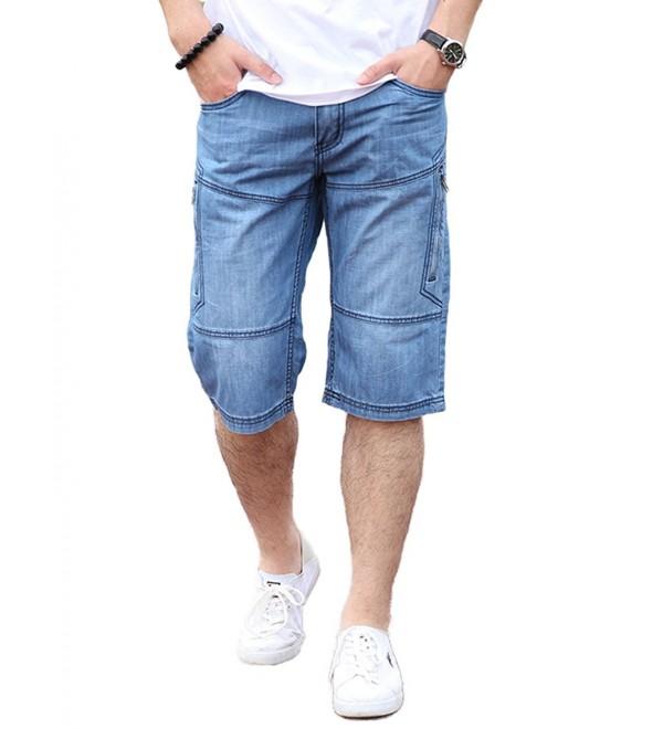 DSDZ Casual Patchwork Shorts Zippers