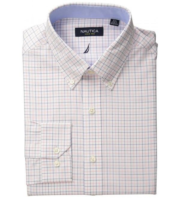 Nautica Tattersal Buttondown Collar Sleeve