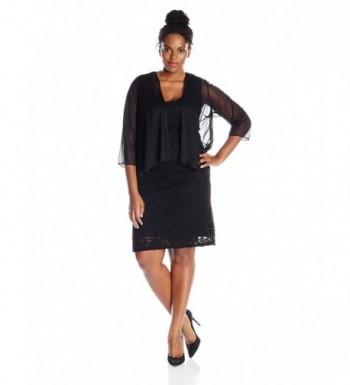 Tiana Womens Plus Size Sleeve Dress