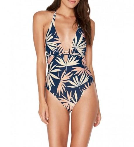 BMJL Bathsuit Printed Backless Swimsuit
