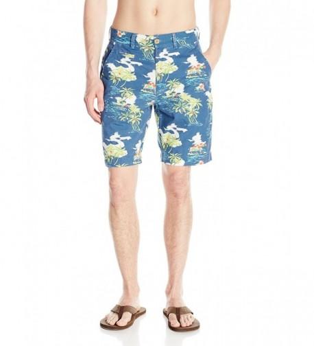 Vintage 1946 Tropical Print Short