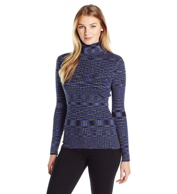 United States Sweaters Varigated Turtleneck