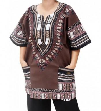 RaanPahMuang Unisex African Dashiki Kaftan