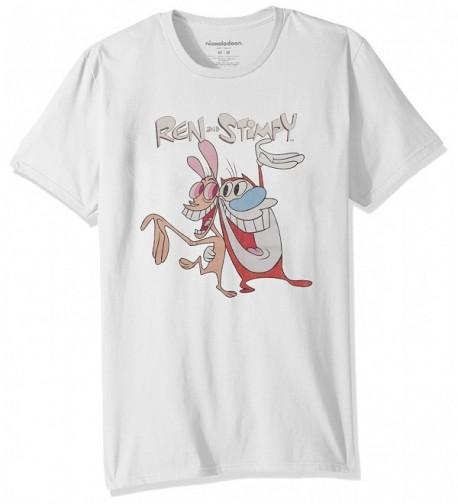 Nickelodeon Stimpy Sleeve Graphic T Shirt