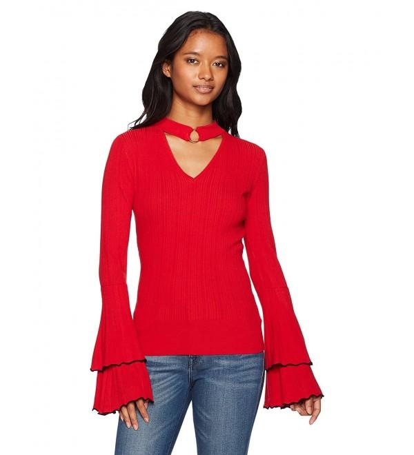 XOXO Womens Double Pullover Sweater