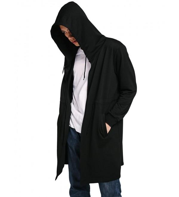 Coofandy Stylish Outwear Hoodies Overcoat