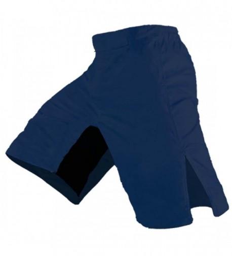 Blank MMA Shorts NAVY 38