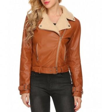 2018 New Women's Leather Coats