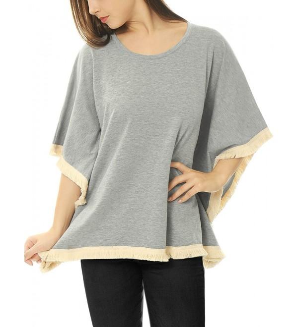 Allegra Batwing Sleeves Contrast Oversized