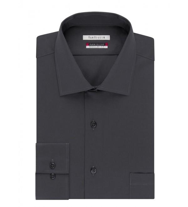 Van Heusen Collar Regualr Fit Charcoal