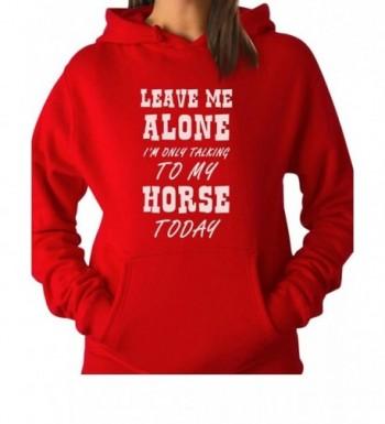 Leave Alone Talking Hoodie Medium