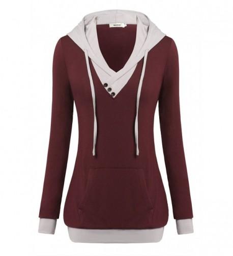 Women Hoody Sweatshirts Sleeves Blouses