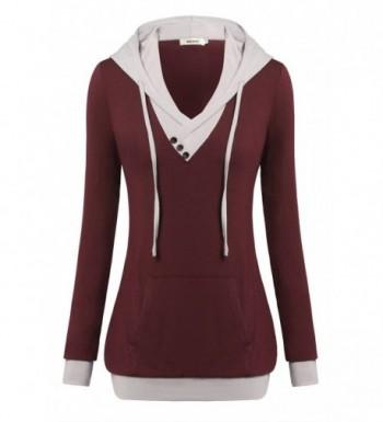 Women Hoody Sweatshirts Sleeves Blouses