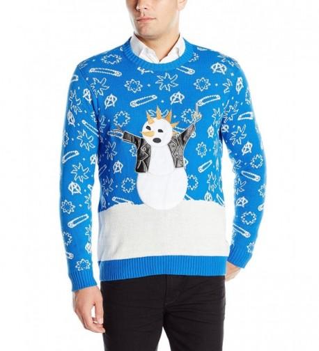 Blizzard Bay Snowman Christmas Sweater