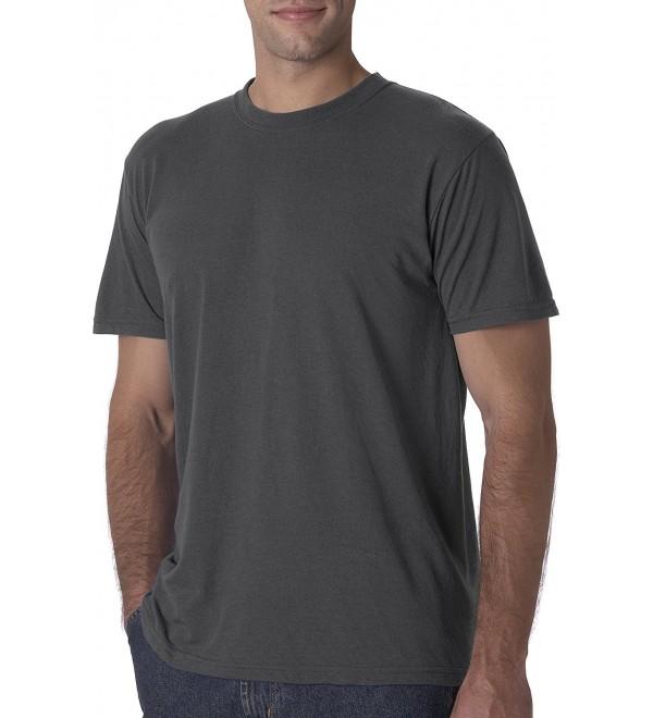 mens Crew T-Shirt (21M) - Charcoal Grey - C511CCXBP7H