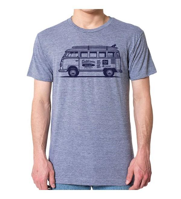 VW Surf Bus T-Shirt - Athletic Gray - CI12FYGJHKP