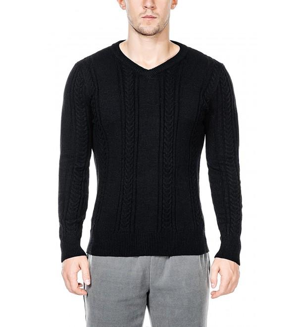 Rocorose Sleeves V Neck Pullover Sweater