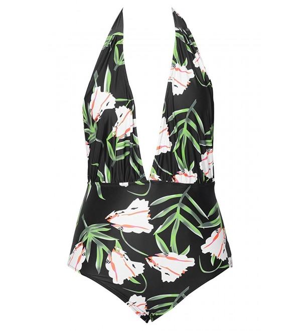 JuicyRose Backless Swimsuit Waisted Swimwear