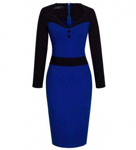 HOMEYEE Womens Fitted Bodycon Dresses