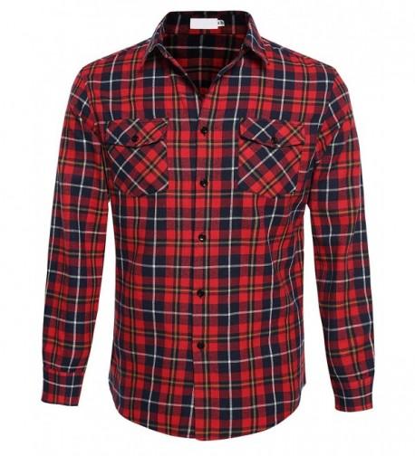 Cheap Designer Men's Casual Button-Down Shirts On Sale