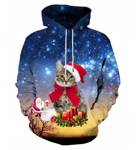 Neemanndy Printed Pattern Christmas Sweatshirt