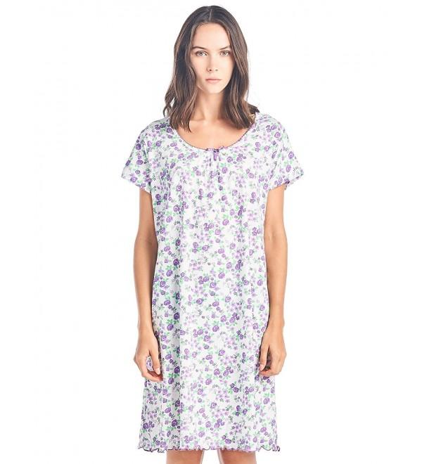 Casual Nights Womens Cotton Nightgown