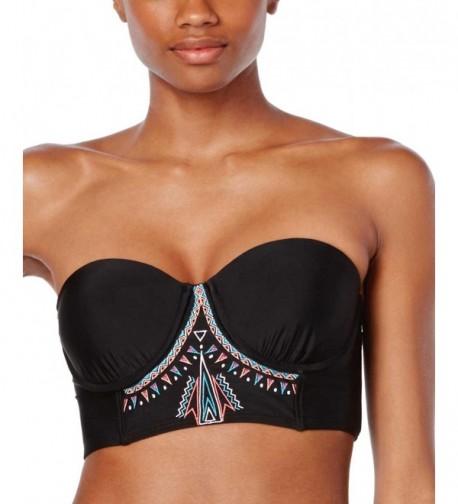 Bikini Nation Perfect Embroidered Cropped