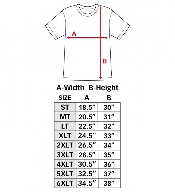 Men's T Shirt Premium Ringspun Cotton Made in USA ST - 6XLT - Lilac ...
