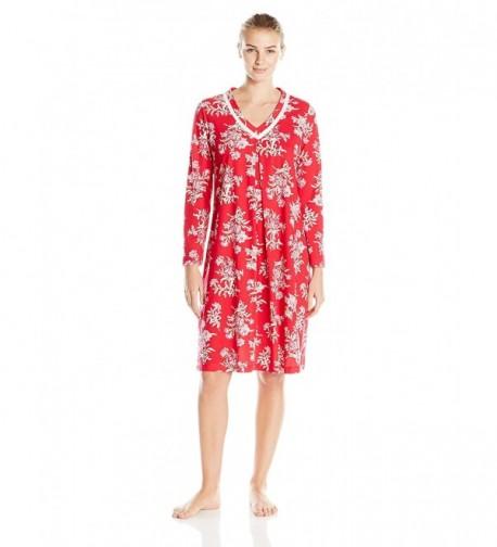 Carole Hochman Womens Sleepshirt Bouquets