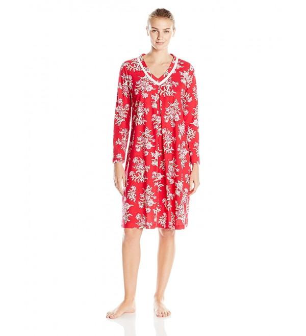 Carole Hochman Womens Sleepshirt Bouquets