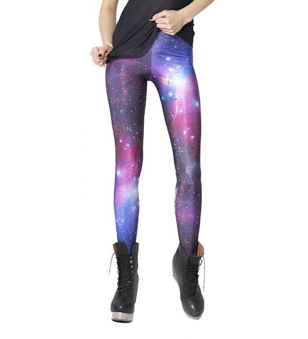 QZUnique Dreamlike Printed Elastic Leggings