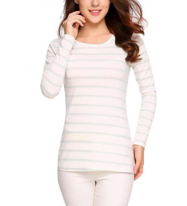 Zeagoo Womens Summer Casual Stripes