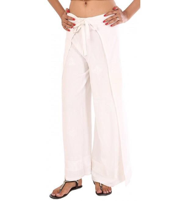 SNS Rayon Embroidered Aladdin Pant