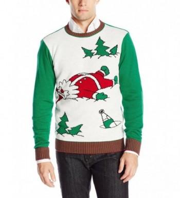 Ugly Christmas Sweater Drunk Santa