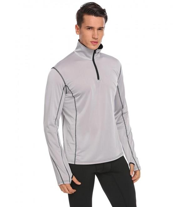 BULGES Sleeve Active Quarter Zip Pullover