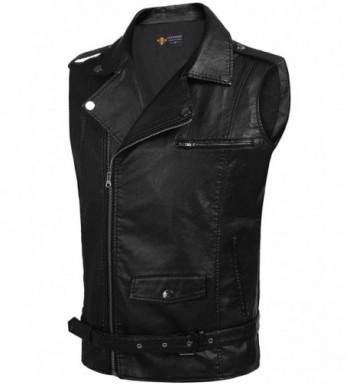 Cheap Designer Men's Faux Leather Jackets Wholesale