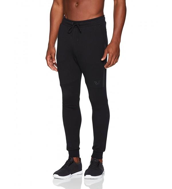Men's Metro Fleece Jogger Sweatpant - Black - C4182HTD2I4