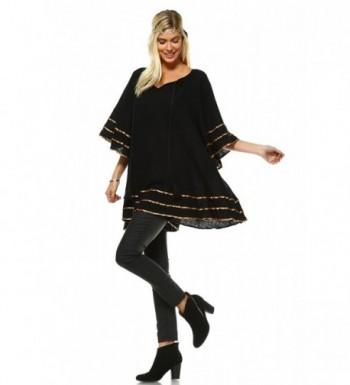 Velzera Womens Kimono Sleeve Swing