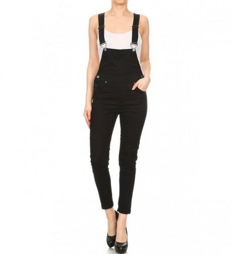 American Bazi Womens Fitted Overalls