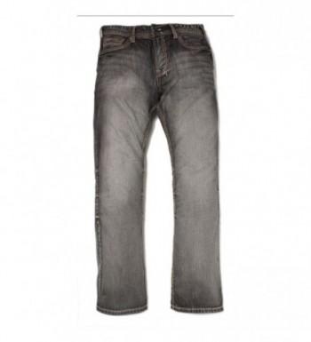 Axel Black Relaxed Straight Denim