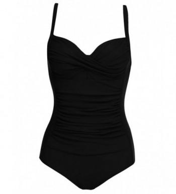 Swimsuit Bathing Inspired Monokinis 0517 Black