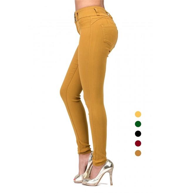 L B FASHION Rise Waisted Multi Color Jeggings