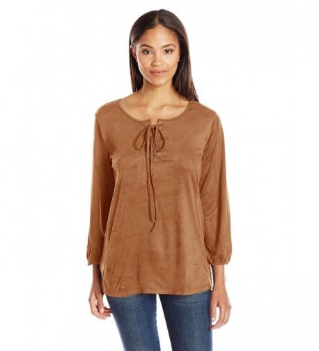 Notations Womens Sleeve Almond Camelot